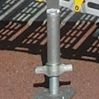 access ramp support stand